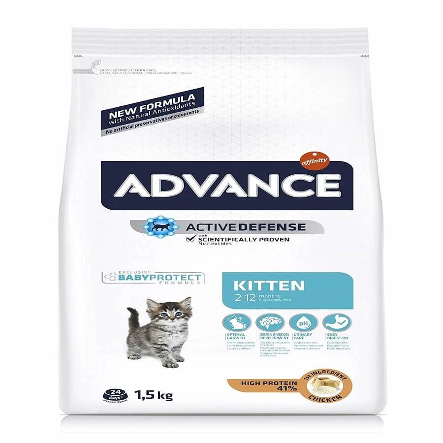 Advance Kitten Chaton Au Poulet 1,5 Kg – Image 2