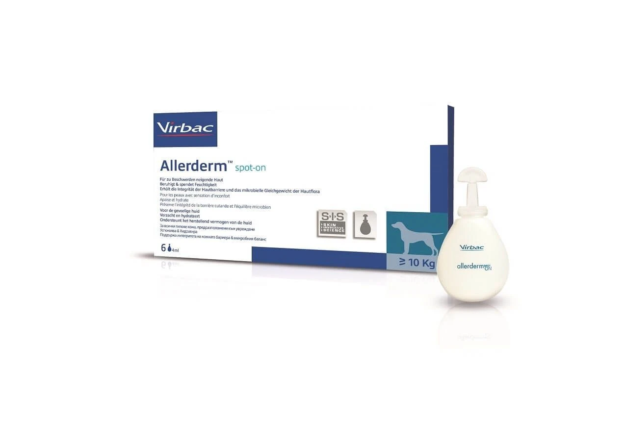 Allerderm Spot-on 6 X 2 Ml Chat Petit Chien -10 Kg 3 Allerderm Spot-on 6 X 2 Ml Chat Petit Chien -10 Kg