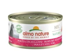 Almo Nature Chat Natural HFC Poulet Foie 24 X 70 G