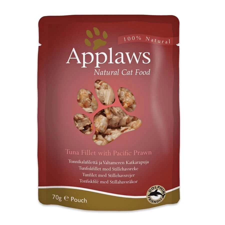 Applaws Sachet Chat Thon Et Crevette 12 X 70 G 3 Applaws Sachet Chat Thon Et Crevette 12 X 70 G