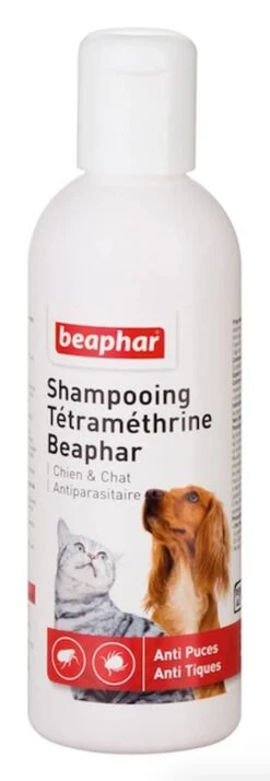 Beaphar Shampooing Antiparasitaire Chien/Chat 200 Ml