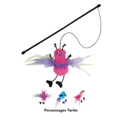 KONG Cat Feather Teaser Jouet Canne à Pêche Pour Chat -Boutique Trixie cat41e 4