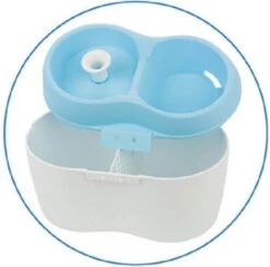 Cat H2O Fontaine à Eau Pour Chat 2 L -Boutique Trixie cat h2o fontaine a eau 2 l la compagnie des animaux 3