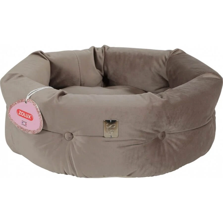 Zolux Corbeille Chesterfield Chambord Pour Chien Et Chat Taupe 3 Zolux Corbeille Chesterfield Chambord Pour Chien Et Chat Taupe