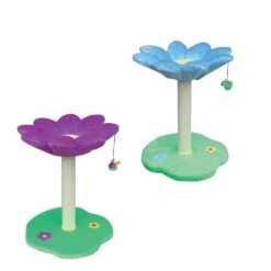 Croci Griffoir Fleur Pour Chat 45 X 45 X 59 Cm - Destockage -Boutique Trixie croci griffoir fleur