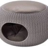 Curver Niche Ronde Aspect Tricot Avec Coussin Chien Et Chat Sable 1 Curver Niche Ronde Aspect Tricot Avec Coussin Chien Et Chat Sable -Boutique Trixie curver niche ronde aspect tricot avec coussin chien et chat sable