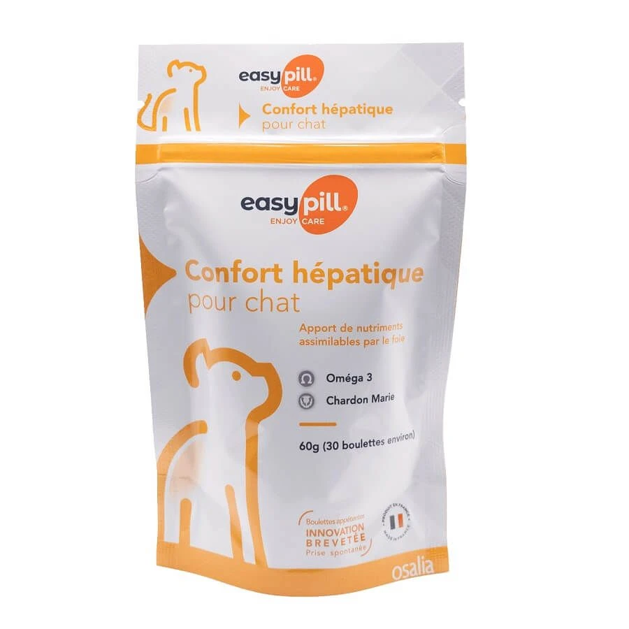 Easypill Confort Hépatique Chat 30 X 2 G 4 Easypill Confort Hépatique Chat 30 X 2 G – Image 2