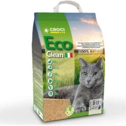 Croci Litière Végétale Eco Clean 6 L - Destockage
