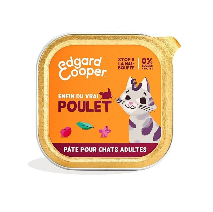 Edgard & Cooper Poulet Chat 16 X 85 G 3 Edgard & Cooper Poulet Chat 16 X 85 G