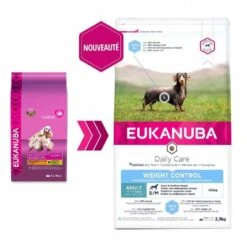 Eukanuba Daily Care Adult Overweight Petite Et Moyenne Race Poulet 12 Kg -Boutique Trixie eukanuba daily care weight control small medium breed