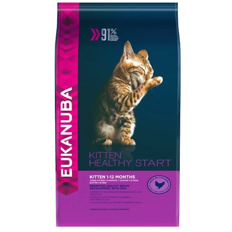 Eukanuba Chaton Healthy Start Kitten 1-12 Mois 2 Kg – Image 2