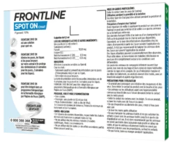 Frontline Chat Spot On 1 Pipette -Boutique Trixie frontlinespotonchatantipucesback 2