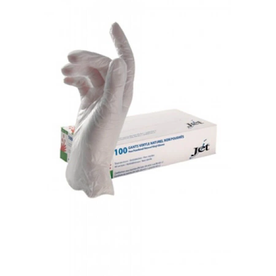 Materiel Gant D'examen Vinyle Non Poudrés T 10 X 100