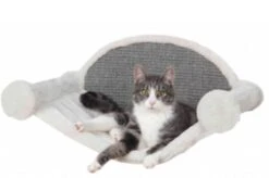 Trixie Hamac à Fixer Au Mur Pour Chat 54 × 28 × 33 Cm -Boutique Trixie hamac avec le chat trixie