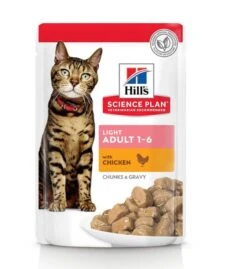 Hill's Science Plan Hill's Science Plan Feline Adult Light Pack Mixte Sachets 12 X 85 Grs -Boutique Trixie hill s science plan feline adult light pack mixte sachets 12 x 85 grs2 1