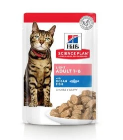 Hill's Science Plan Hill's Science Plan Feline Adult Light Pack Mixte Sachets 12 X 85 Grs -Boutique Trixie hill s science plan feline adult light pack mixte sachets 12 x 85 grs3