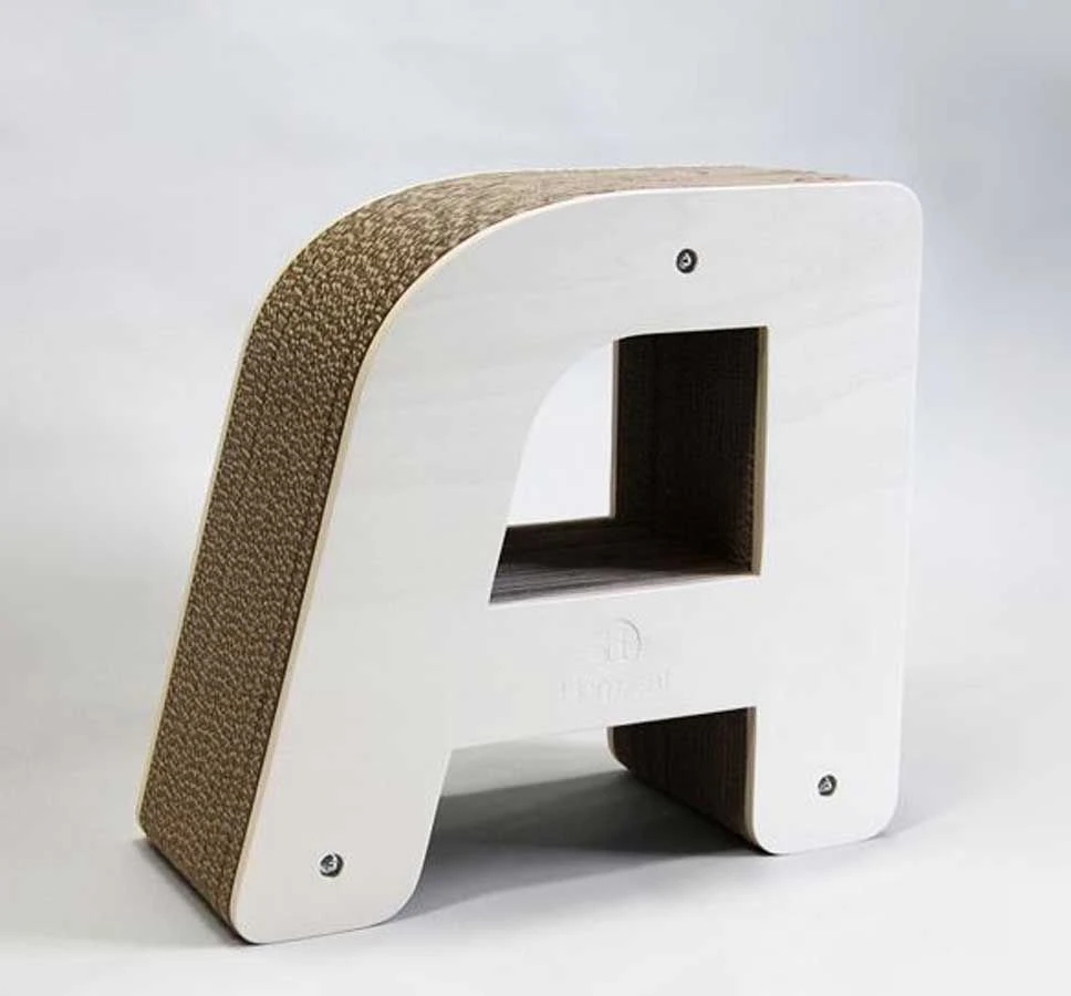 Homycat Griffoir Pour Chat Lettre A - Destockage 4 Homycat Griffoir Pour Chat Lettre A - Destockage – Image 2