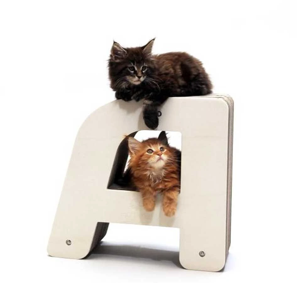 Homycat Griffoir Pour Chat Lettre A - Destockage 3 Homycat Griffoir Pour Chat Lettre A - Destockage