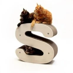 Homycat Griffoir Pour Chat Lettre S - Destockage -Boutique Trixie homycat griffoir pour chat lettre s2