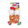 KONG Holiday Puzzlements Souche D'arbre Pain D'épice Chat -Boutique Trixie kong holiday puzzlements hideway gingerbread