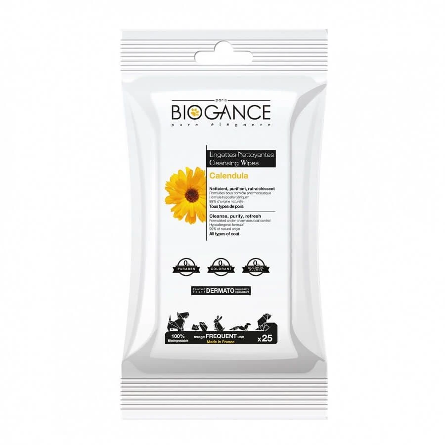 Biogance Lingettes Nettoyantes Pour Chat Chien Et Petits Mammifères 3 Biogance Lingettes Nettoyantes Pour Chat Chien Et Petits Mammifères