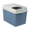 Berty Cat Toilet Top Rotho Mypet Bleu -Boutique Trixie maison de toilette top 50l bleu pp recycle 572 x 393 x 404 cm