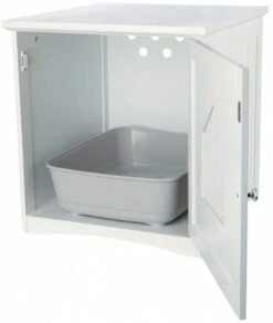 Trixie Cabane De Toilette Chat Blanc 49 × 51 × 51 Cm 7 Trixie Cabane De Toilette Chat Blanc 49 × 51 × 51 Cm -Boutique Trixie maisons3