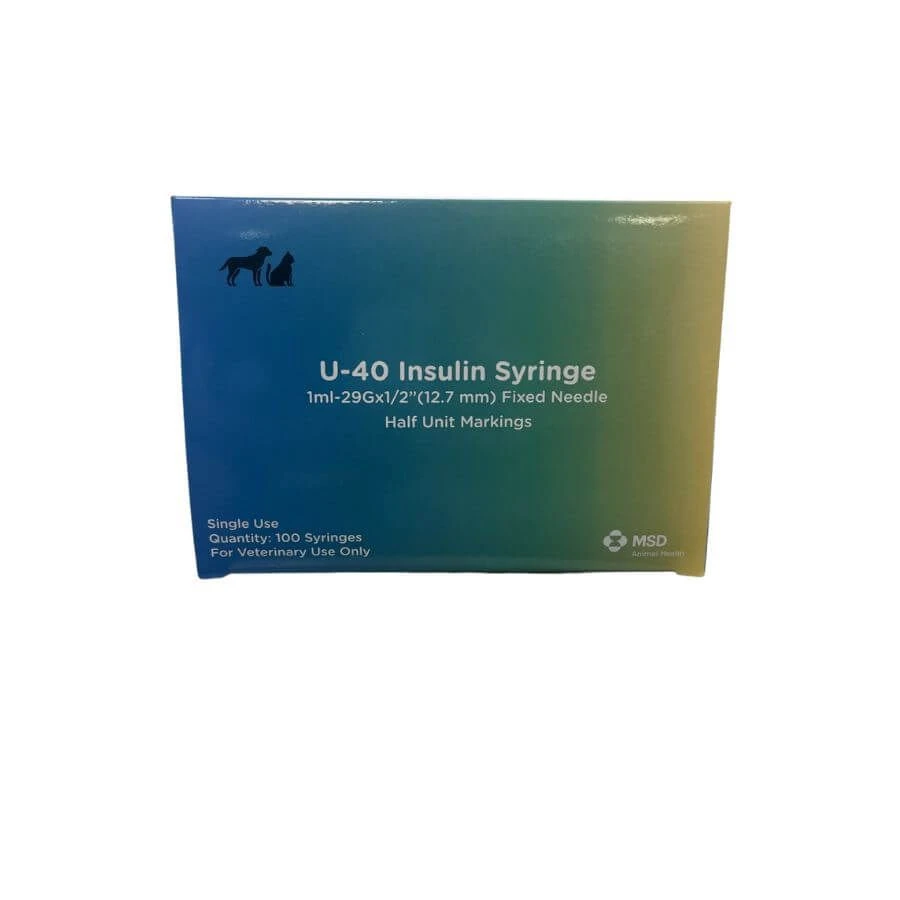 MSD Seringues Insuline U-40 1 Ml 29G 1/2" (Boîte De 100) 3 MSD Seringues Insuline U-40 1 Ml 29G 1/2" (Boîte De 100)