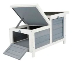 Trixie Natura Maison 70 × 43 × 45 Cm -Boutique Trixie natura maison pour petits animaux grisblanc 70 43 45 cm4