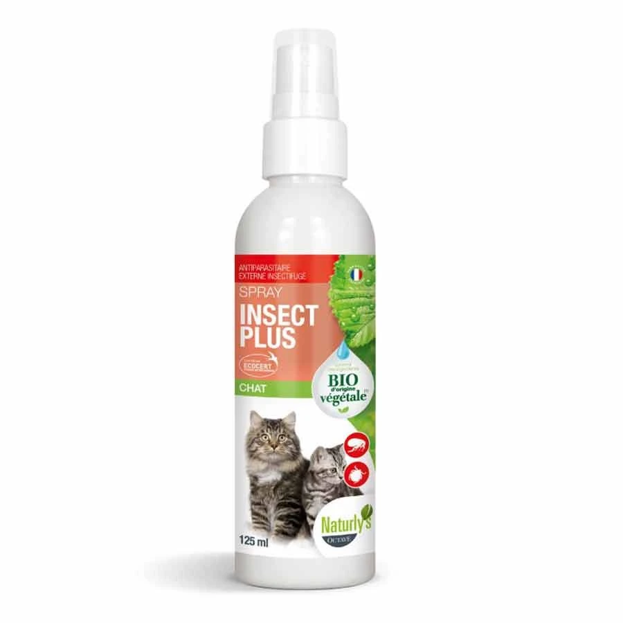 Naturlys Spray Insect Plus Bio Chat 125 Ml 3 Naturlys Spray Insect Plus Bio Chat 125 Ml