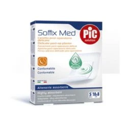 Pic Solution Pansements Soffix Med 10 X 10 Cm 5 Pcs