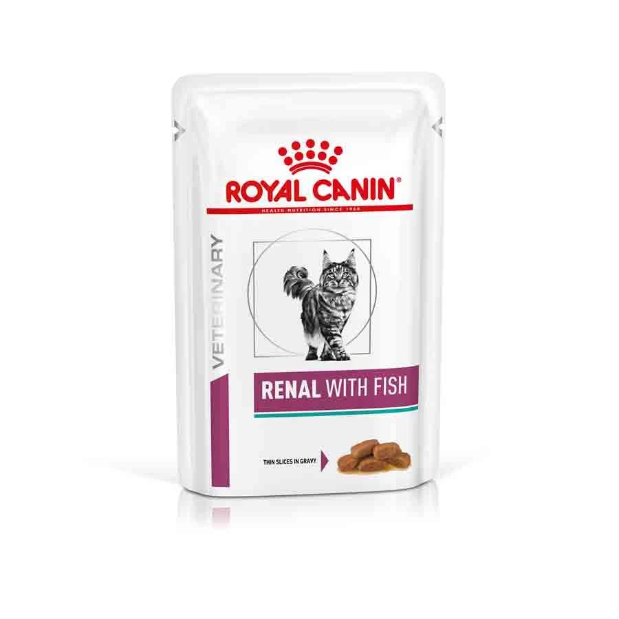 Royal Canin Vet Chat Renal Poisson Sachet 12 X 85 G 3 Royal Canin Vet Chat Renal Poisson Sachet 12 X 85 G