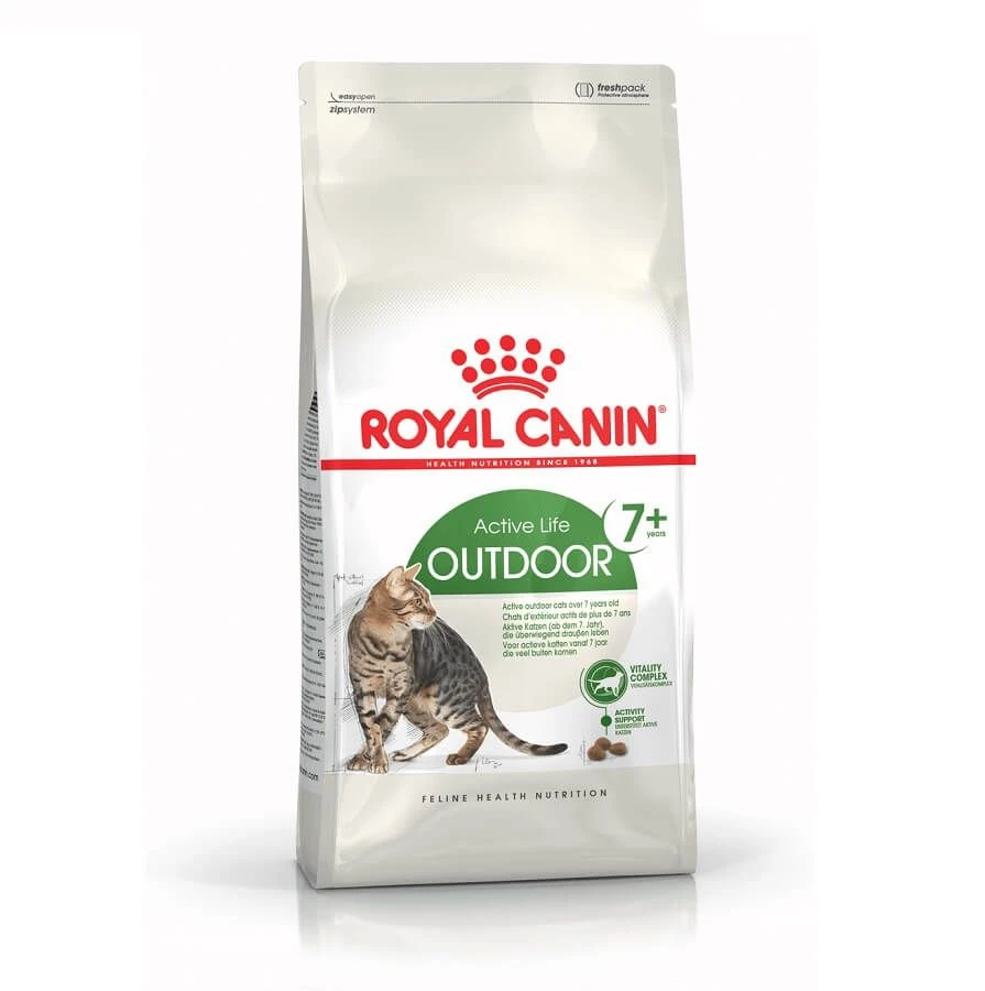 Royal Canin Féline Health Nutrition Outdoor + De 7 Ans 2 Kg