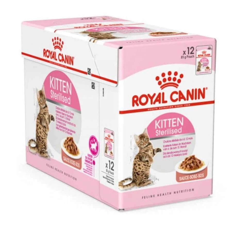 Royal Canin Kitten Sterilised Sachet 12 X 85 Grs 3 Royal Canin Kitten Sterilised Sachet 12 X 85 Grs
