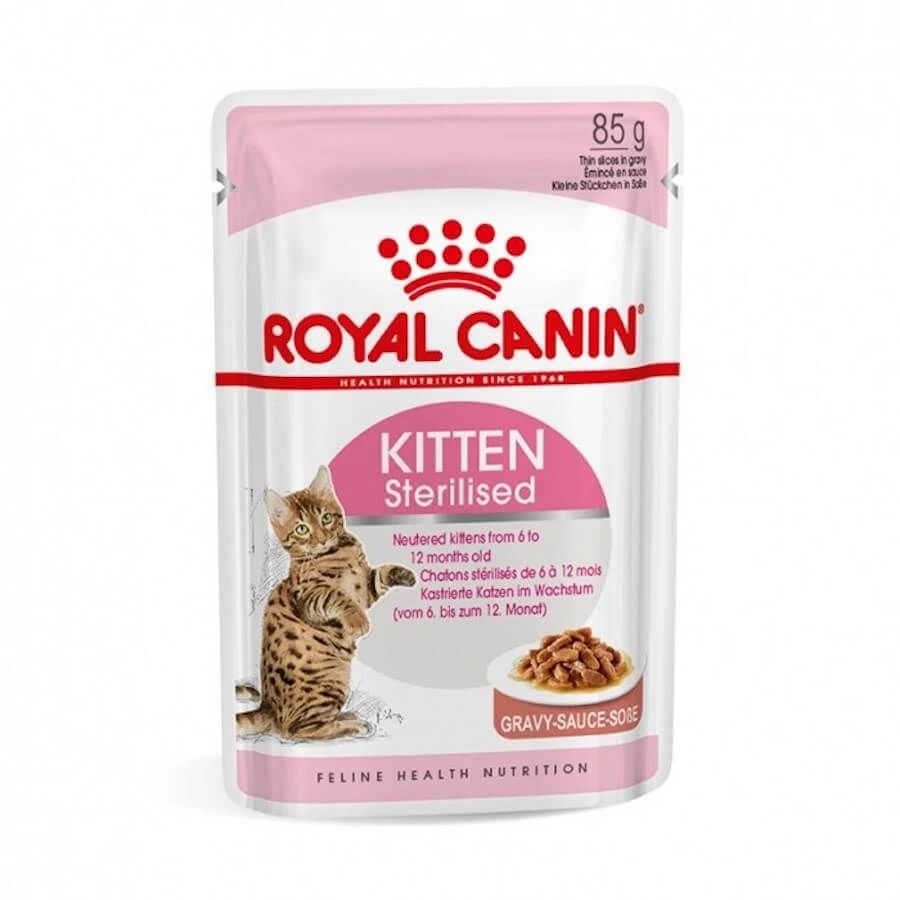 Royal Canin Kitten Sterilised Sachet 12 X 85 Grs 4 Royal Canin Kitten Sterilised Sachet 12 X 85 Grs – Image 2