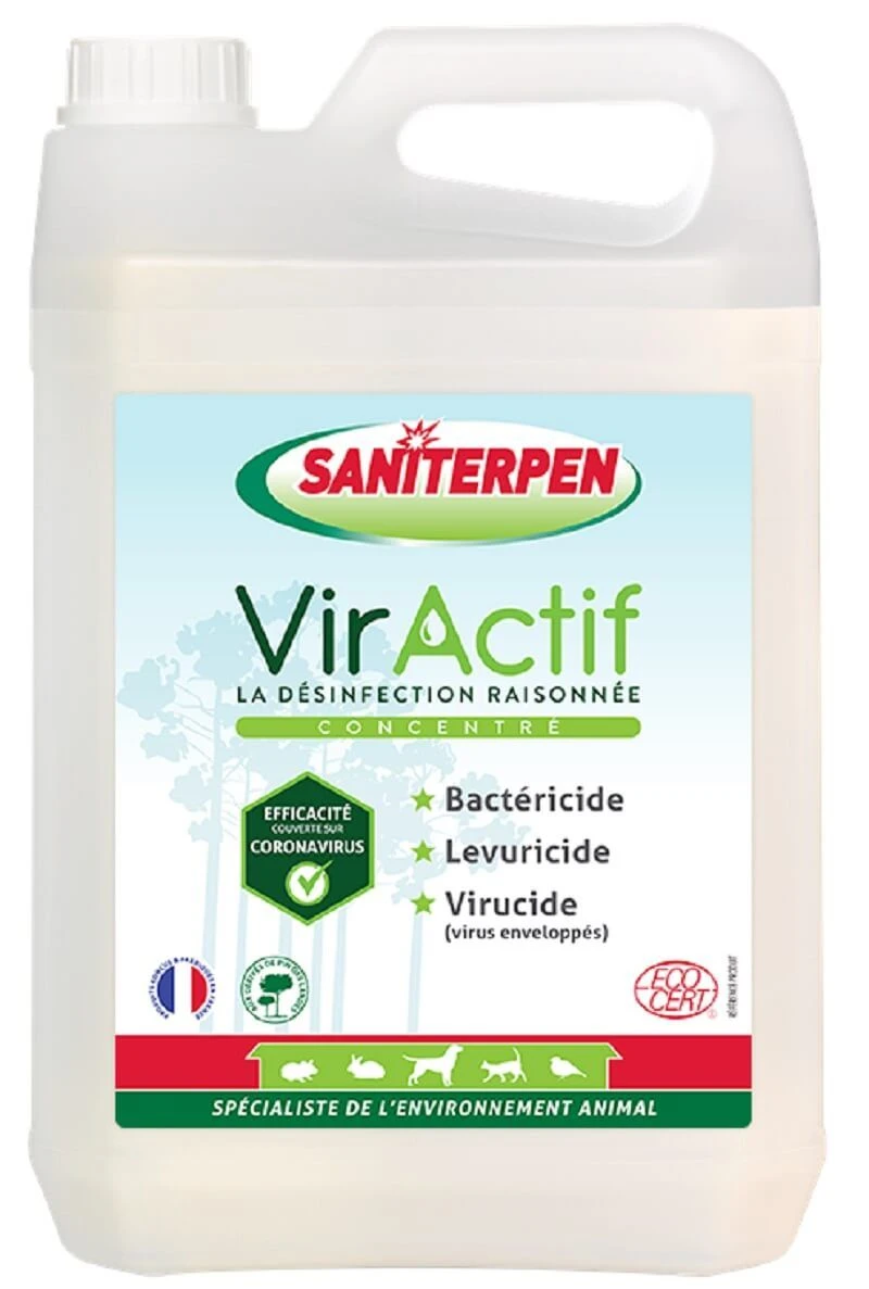 Saniterpen VirActif Concentré 5 L 3 Saniterpen VirActif Concentré 5 L