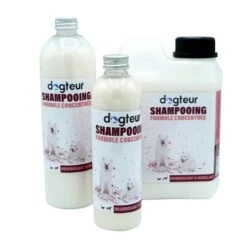 Dogteur Shampoing Pro Nourrissant & Démêlant 1 L -Boutique Trixie shampooing huilecoco gamme 2