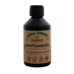Sparrow Huile De Graines De Chanvre Chien 250 Ml