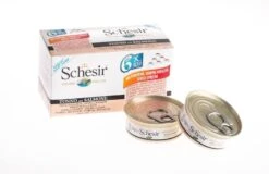 Schesir Thon Avec Saumon Pour Chat Multipack 6 X 50 G