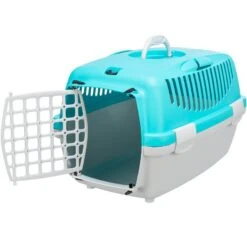 Trixie Box De Transport Capri 1 Turquoise/gris XS -Boutique Trixie trixie box de transport capri 1 turquoise gris xs 2