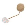 Trixie Jouet Balle Coeur En Jute à L'herbe à Chat -Boutique Trixie trixie jouet balle coeur en jute a l herbe a chat 2
