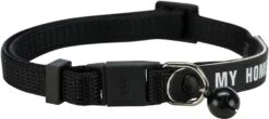 Trixie Collier Avec Bande Adresse Pour Chat -Boutique Trixie trixie collier avec bande adresse noire pour chat
