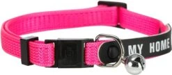 Trixie Collier Avec Bande Adresse Pour Chat -Boutique Trixie trixie collier avec bande adresse rose pour chat