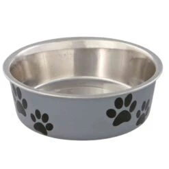 Trixie Gamelle En Acier Inox Chien Et Chat 0,8 L -Boutique Trixie trixie gamelle en acier inox chat