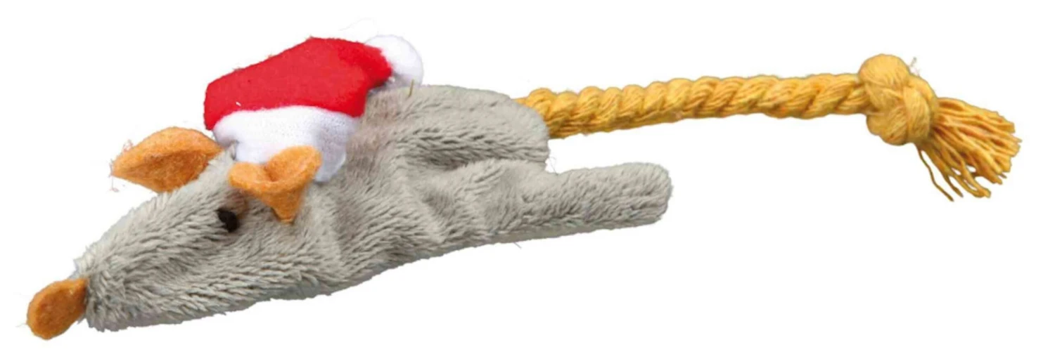 Trixie Jouet De Noël Souris & Écureuil Pour Chat 14-17 Cm