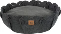 Trixie Lit Elli Anthracite Pour Chat ø 50 Cm -Boutique Trixie trixie lit elli anthracite pour chat 2