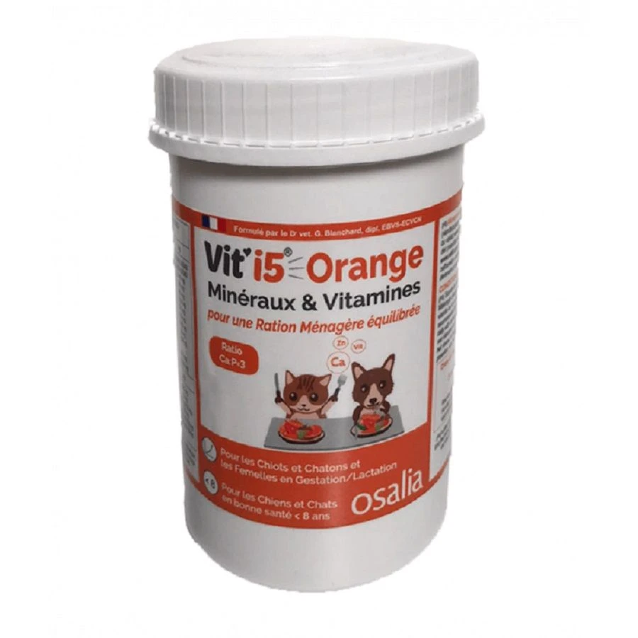 Vit'I5 Orange Poudre Chien Et Chat < 8 Ans 250 G 3 Vit'I5 Orange Poudre Chien Et Chat < 8 Ans 250 G