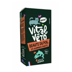 Vitalvéto Gommes Beauté Du Poil Chat X24