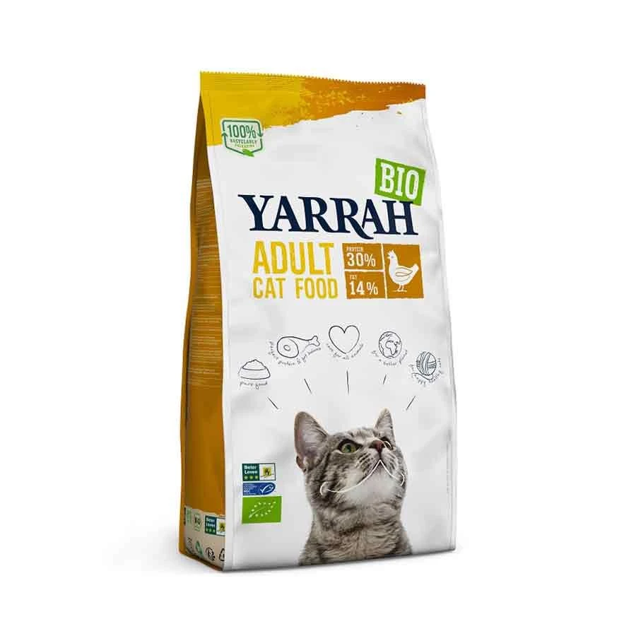 Yarrah Bio Croquettes Poulet Pour Chat Adulte 2.4 Kg 3 Yarrah Bio Croquettes Poulet Pour Chat Adulte 2.4 Kg