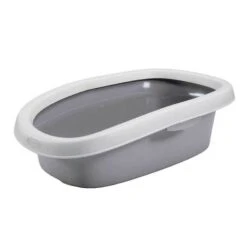 Zolux Bac à Litière Avec Rebords Gris 39 X 58 X 19 Cm